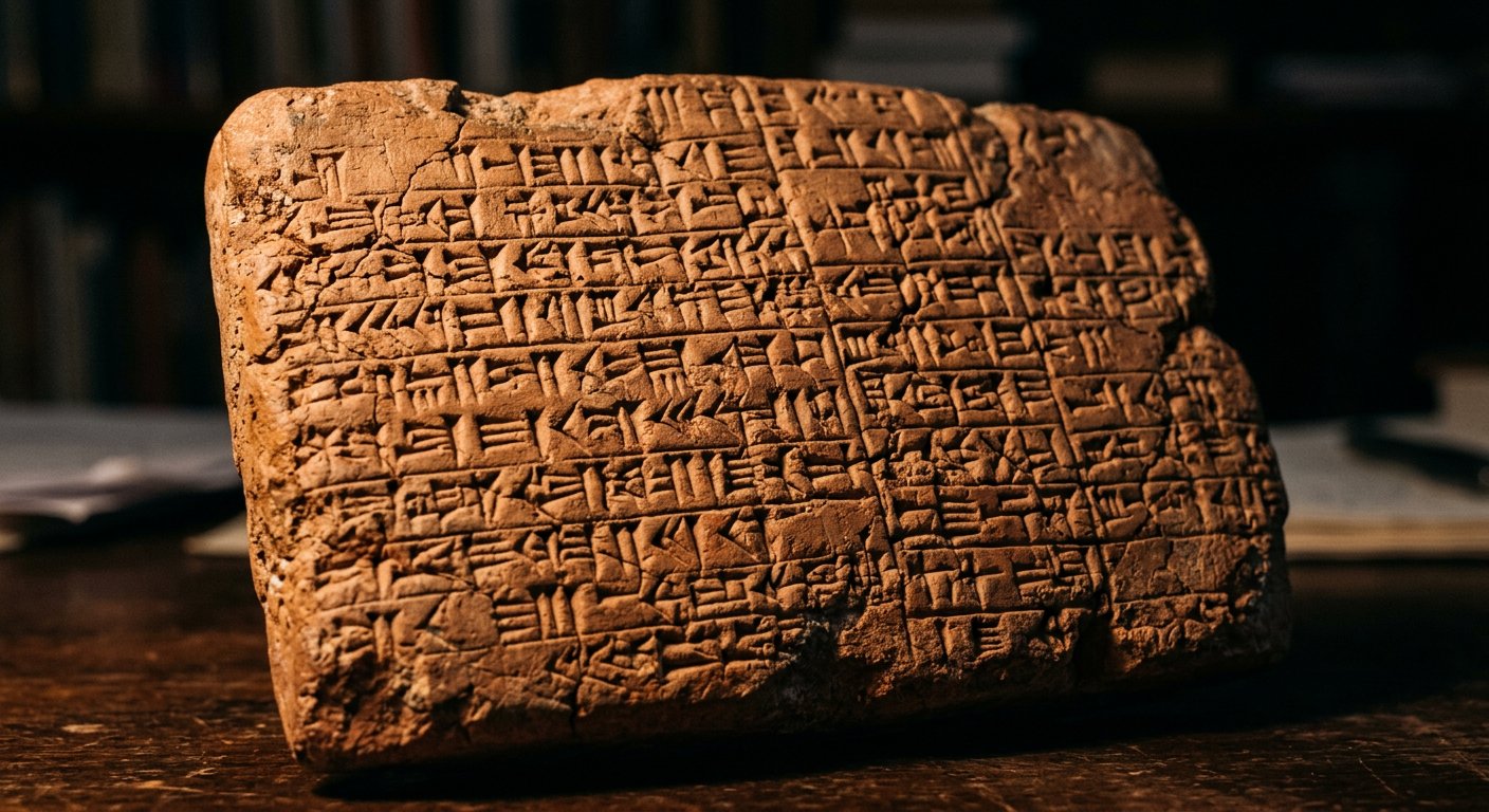 لوح طيني مسماري سومري